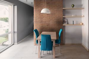 Brick slips, exterior / interior, red, Amstel Sangreya