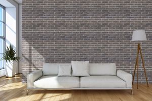 Brick slips, exterior / interior, black, Amstel Umber