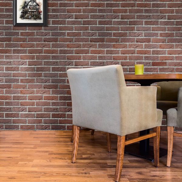 Brick slips, exterior / interior, red, Amstel Red