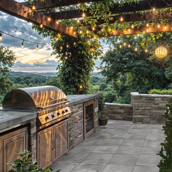 Stone cladding, exterior / interior, brown, Canyon Browns