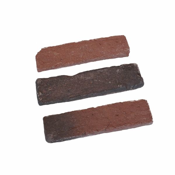 Sample brick slips, exterior / interior, red, Chester Brick