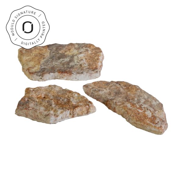 Sample stone cladding exterior / interior, multicolor, Cote Mur Mix