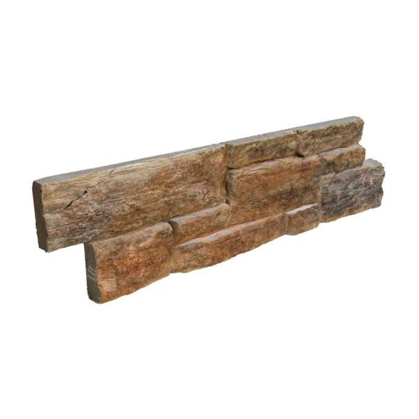Sample stone cladding exterior / interior, multicolor, Rugged Ledgestone Orient