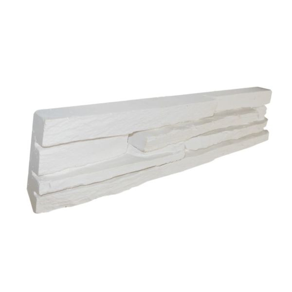 Sample stone cladding, exterior / ineterior, white, Sienna White