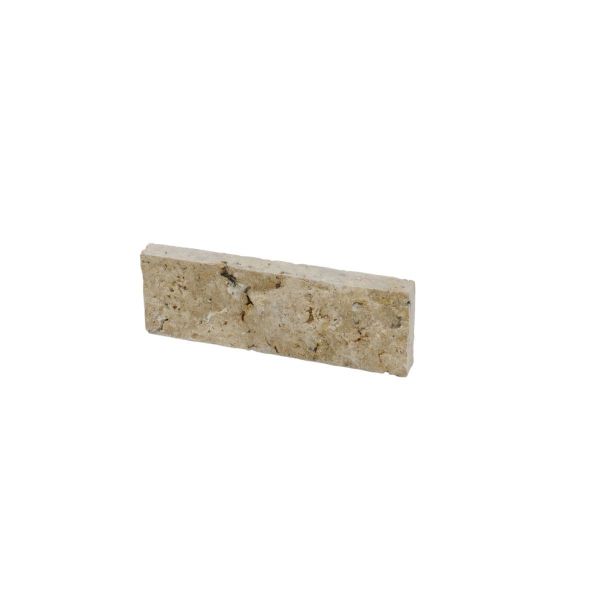 Sample natural stone cladding, travertine, exterior / interior, beige, Noce