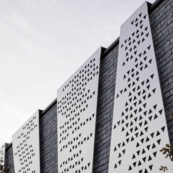 Brick slips, exterior / interior, black, Vella Dark Grey