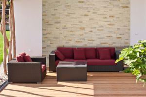 Stone cladding, exterior / interior, beige, Neo Arctic