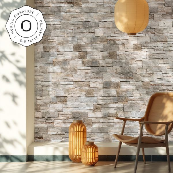 Stone cladding, exterior / interior, multicolor, Prostack Charme