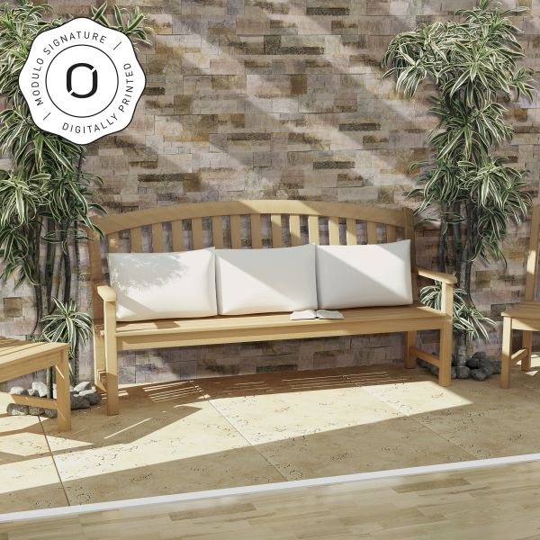 Stone cladding, exterior / interior, multicolor, Prostack Nature Blend